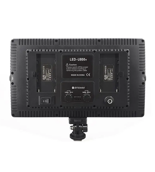 Світлодіодна студійна лампа LED U-800 50 Вт + штатив 2.1 м + 2 акумулятори + зарядка u800 фото
