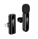 Петличный беспроводной микрофон HOCO L20 Lightning Black для iPhone Hoco L20 L фото 1