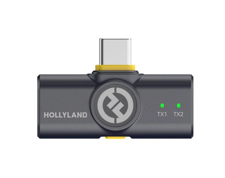 Hollyland LARK M2 USB-C бездротова мікрофонна система на 2 петлички для телефону Android та iPhone Hollyland M2 TYPE-c фото