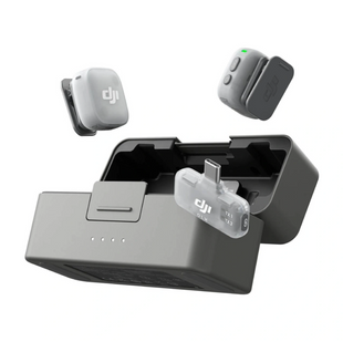 DJI Mic Mini 2 Бездротовий петличний мікрофон (2 TX + Mobile Receiver + Charging Case) для iPhone, Android та ПК DJI mic mini 2 фото