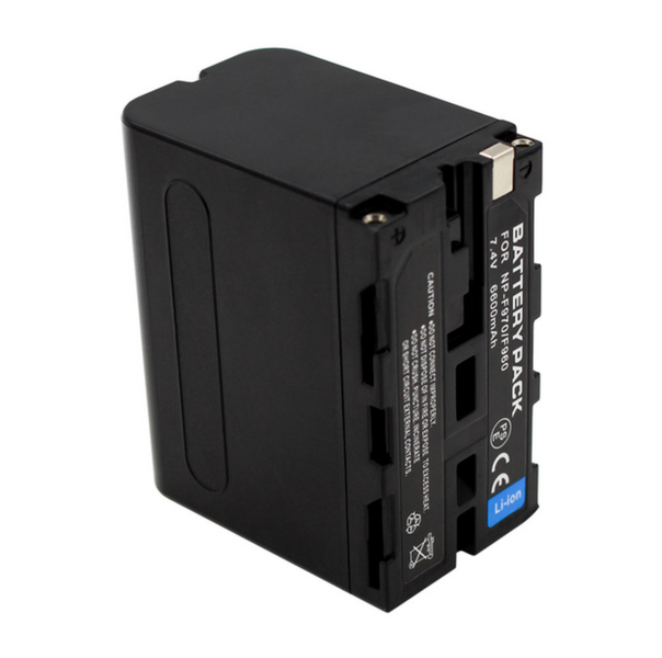 Аккумулятор NP-F970 (960) для камер Sony 6600 мАч Li-Ion Для LED-света и кольцевых ламп 6600 фото