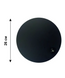 LED лампа Moon HD-M2X 42 см &mdash; лампа Луна для бʼюті майстрів чорна M2Х фото 7