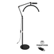LED лампа Moon HD-M2X 42 см &mdash; лампа Луна для бʼюті майстрів чорна M2Х фото 1