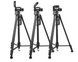 Штатив трипод Weifeng WT‑3520 для фотоаппарата (1.4м) и смартфона (1.5м),  + держатель для телефона чёрный 3520 фото 7