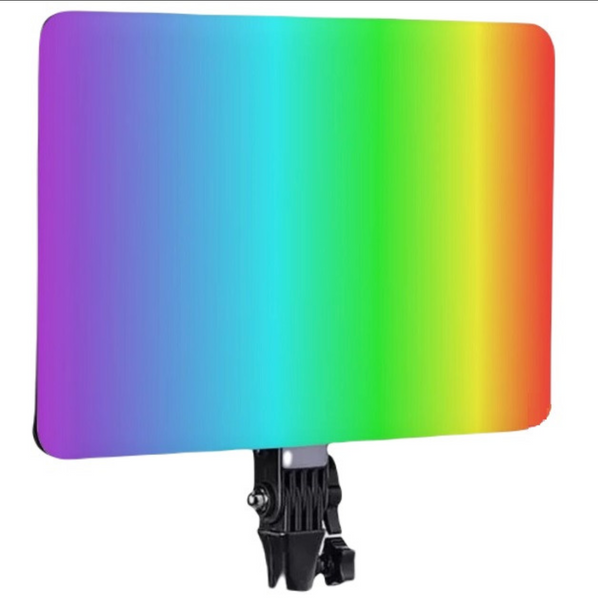 LED лампа PM-36 RGB зі штативом 2.1 м &mdash; прямокутне відеосвітло 36&times;25 см з пультом PM-36 фото