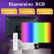 LED лампа PM-36 RGB зі штативом 2.1 м &mdash; прямокутне відеосвітло 36&times;25 см з пультом PM-36 фото 10