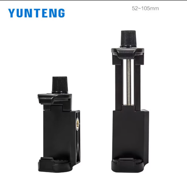 Штатив Yunteng VCT-668 для камери та телефону 48&ndash;164 см металевий до 3 кг + тримач і сумка у комплекті YUNTENG668 фото