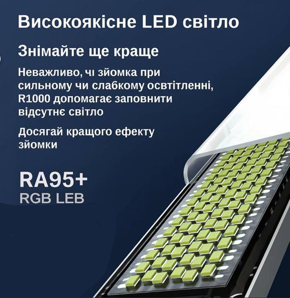 Лампа RGB Stick R1000 LED відео світло - світловий меч з пультом 60 см r1000 фото