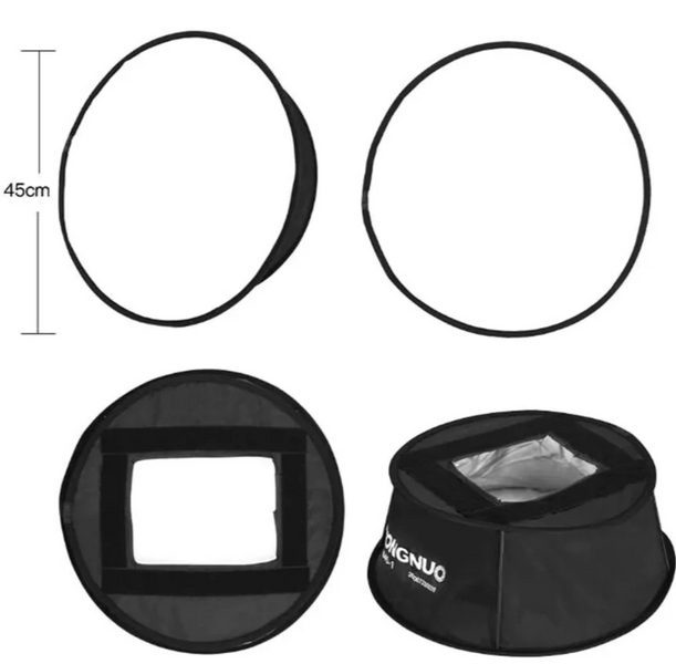 Софтбокс Yongnuo YN45-1 (45 см) для LED-панелей YN160 / YN300III / YN600II / U600RGB YN-45 фото