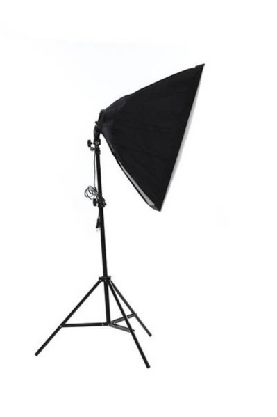 Софтбокс LED світло 55W зі штативом 2.1 м для фото та відеозйомки softbox-555вт фото