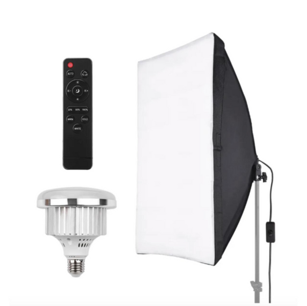Софтбокс LED світло 55W зі штативом 2.1 м для фото та відеозйомки softbox-555вт фото