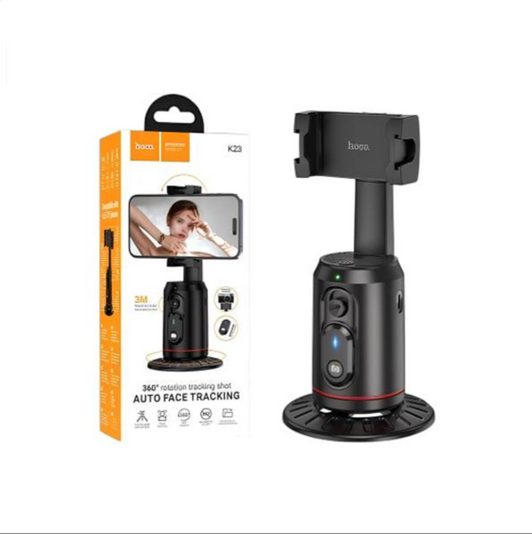 Смарт-штатив Hoco K23 с автоотслеживанием лица 360&deg;, Bluetooth-пультом hoco-k23 фото