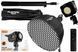 Прожектор Plokama PK-400S Kit-B на штативе + LED-софтбокс Deep Octa + соты PK-400S plokama фото 2