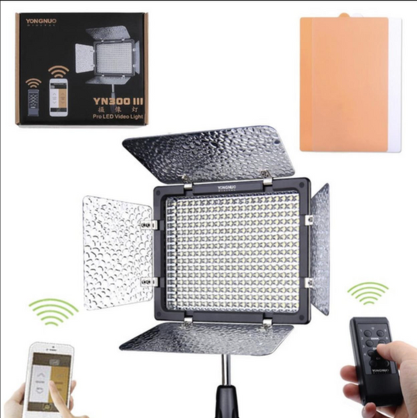LED Світло YN-300 III Yongnuo (18вт, 3200&ndash;5600K) Bi-color + блок живлення від мережі 220В Yn300 фото