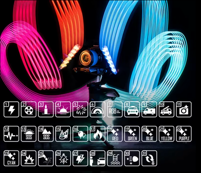 Накармерный RGB-свет Yongnuo YN120 RGB  YN120rgb фото